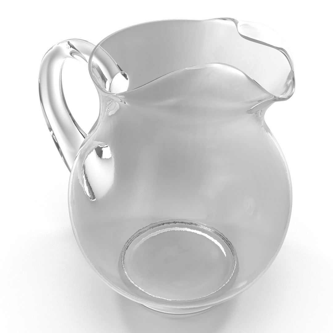 3d Model Of Pitcher Cleaning