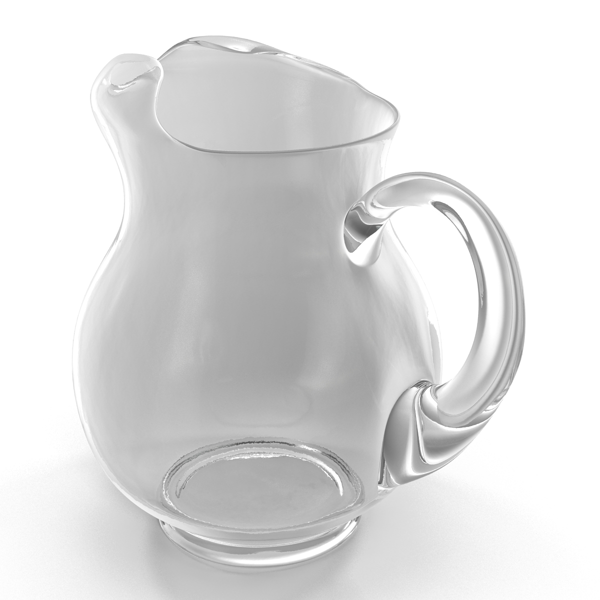3d model of pitcher cleaning