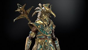 Egyptian Gods Tot 3D model