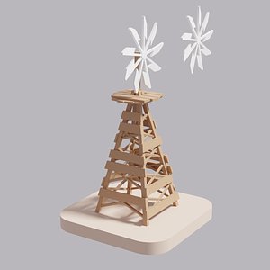farm windmill model