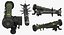 Rocket Launchers with Rockets Collection