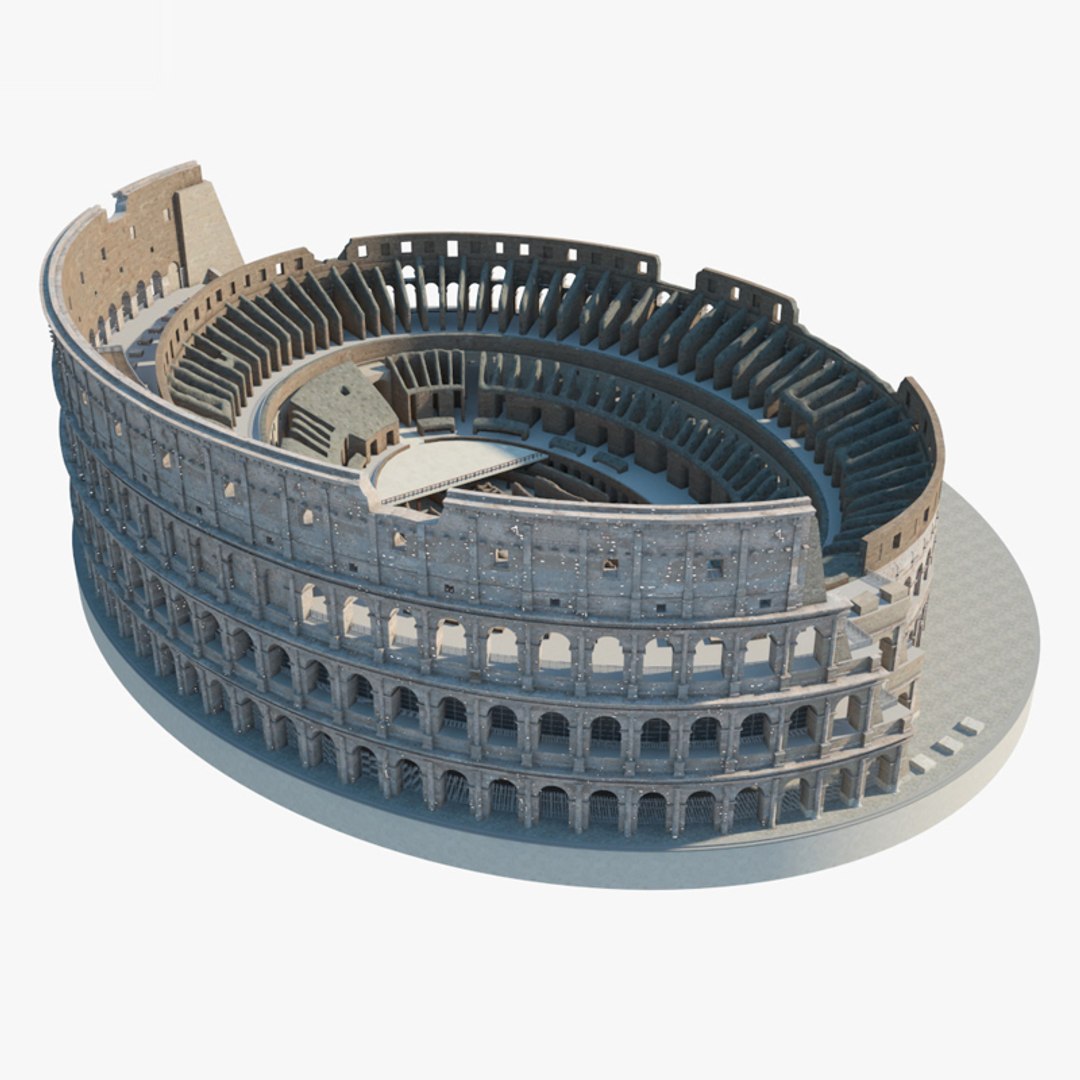 Colosseum Arena Architecture 3D Model - TurboSquid 1700621