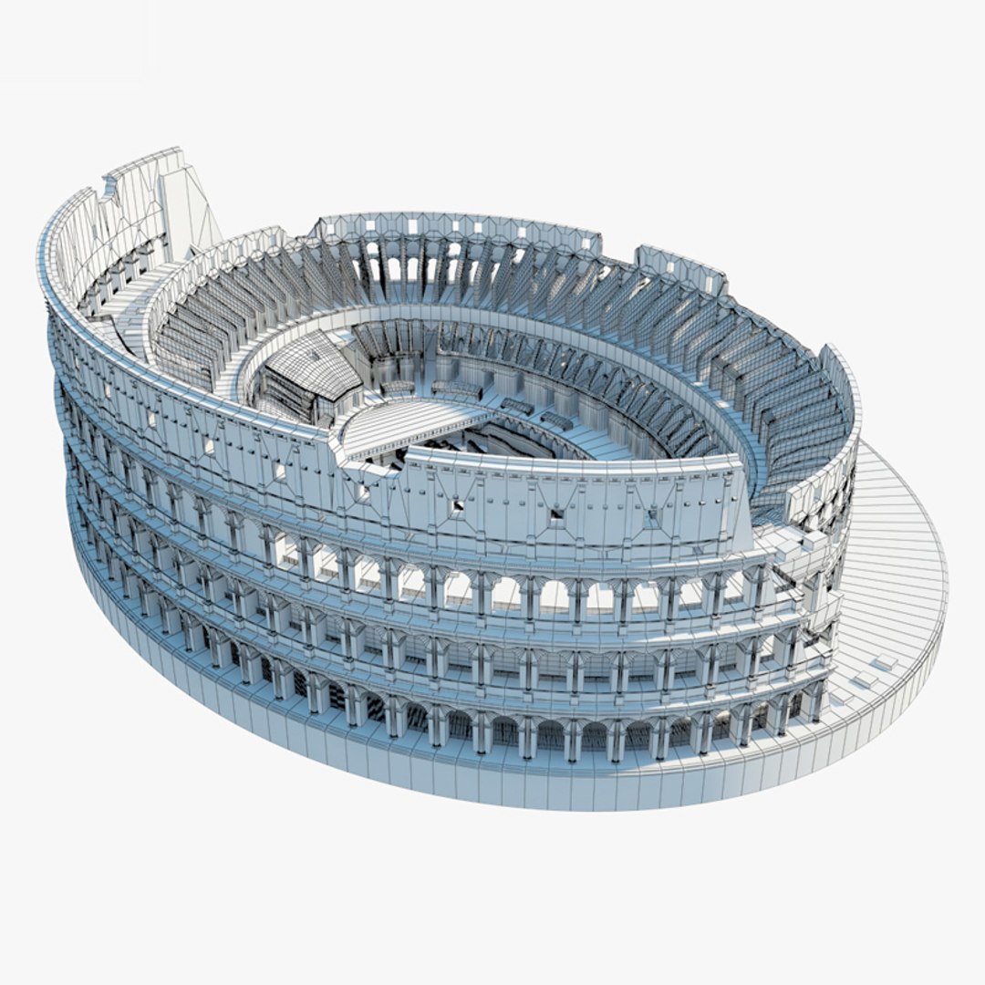 Colosseum Arena Architecture 3D Model - TurboSquid 1700621
