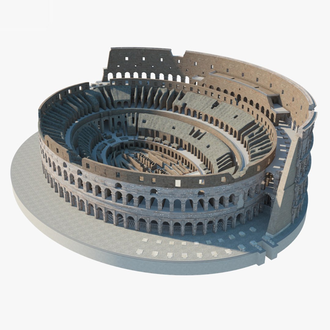 Colosseum Arena Architecture 3D Model - TurboSquid 1700621