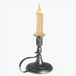 Candlestick with Candle