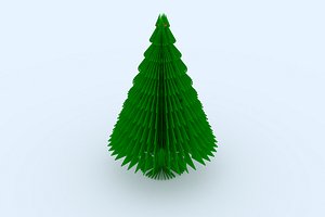 3D christmas tree 4