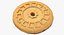Christmas Chocolate Biscuit 04 3D model