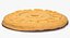 Christmas Chocolate Biscuit 04 3D model