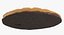 Christmas Chocolate Biscuit 04 3D model