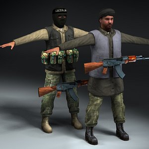 lwo insurgent fighter ak47