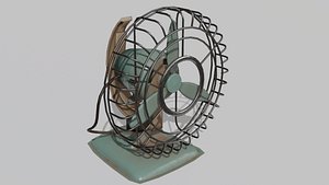 old fan 3D model