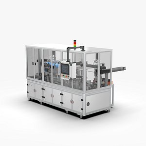 Automatic Tray-Fed Battery Film Wrapping Machine