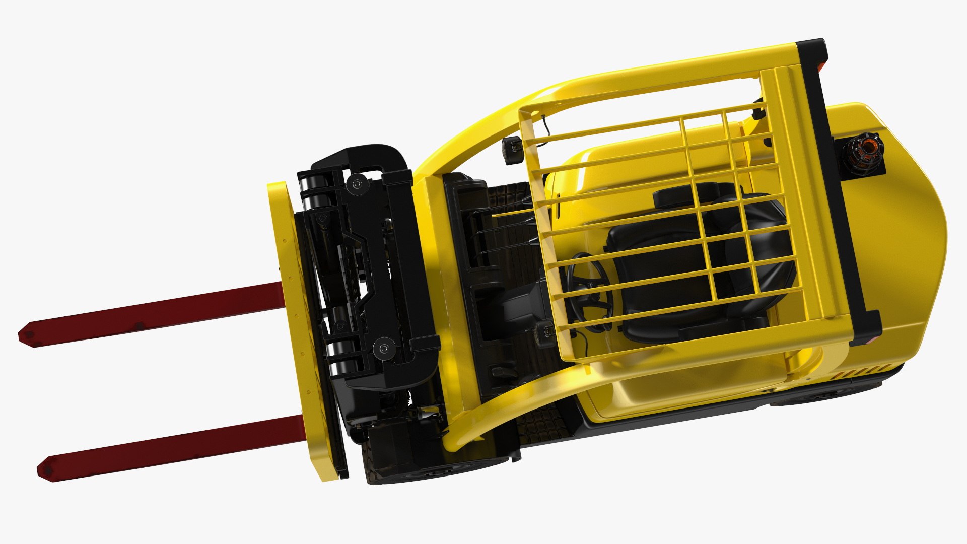 Forklift Truck model TurboSquid 2035539