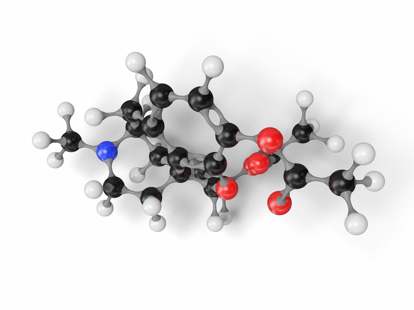 3D model heroin c21h23no5 modeled - TurboSquid 1553638