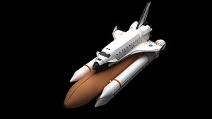 space shuttle 3D model