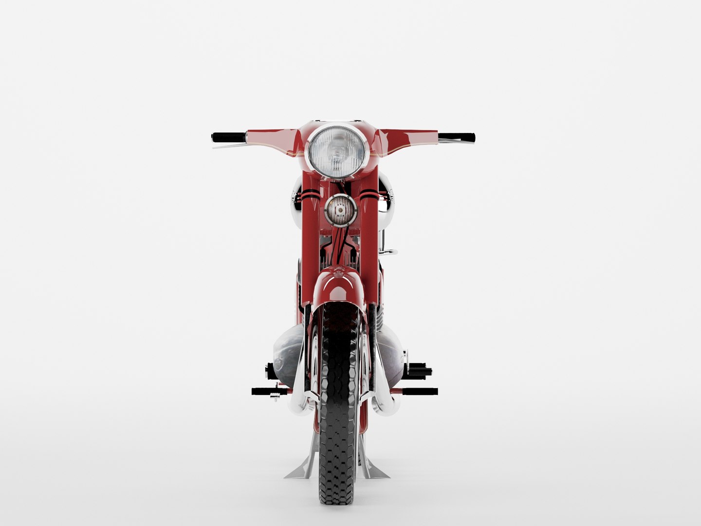 3D Motorcycle Jawa 360 Model - TurboSquid 1840476