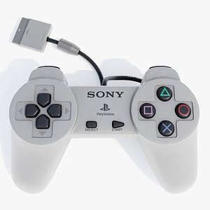 Sony Playstation One Controller 3D model