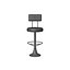 Designform Alessa Stool with Bolt Down Tulip Base - Commercial Bar Stool