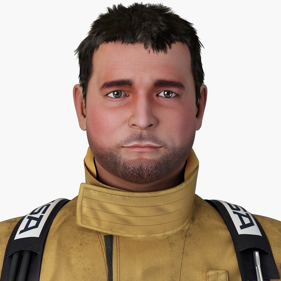 Firefighter Character Rigging 3d Max