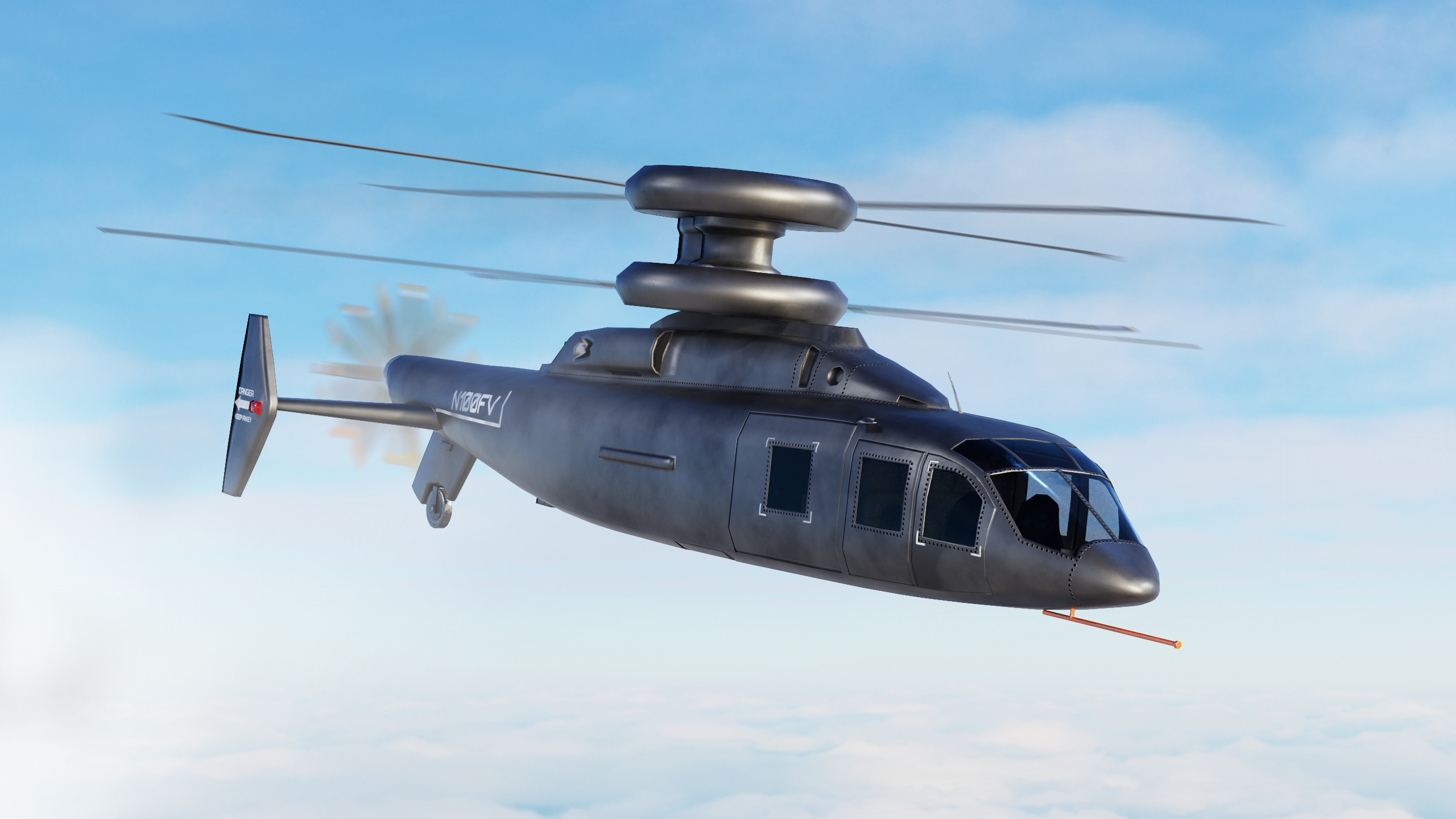 SikorskyBoeing SB1 Defiant Helicopter 3D TurboSquid 1800921