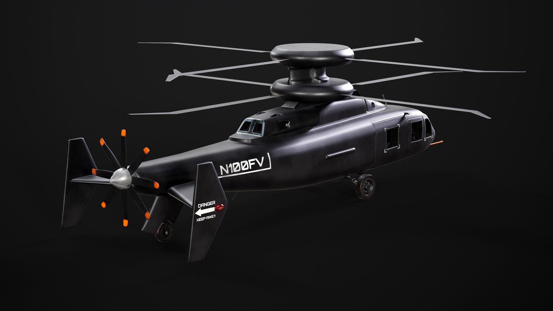 SikorskyBoeing SB1 Defiant Helicopter 3D TurboSquid 1800921