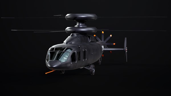 Sikorsky-Boeing SB-1 Defiant Helicopter 3D - TurboSquid 1800921