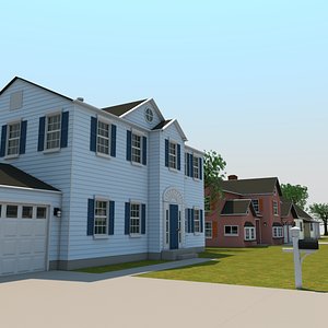 3D neighborhood v-ray
