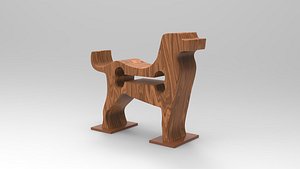3D model Decorative Dog