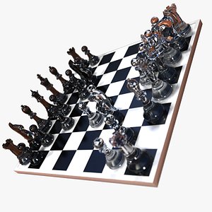 3d chess chessboard