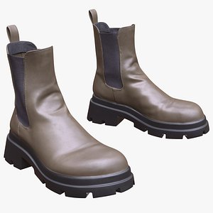 3D Boots 59 - All MH Bodies  UE5 Skeletons - Rigged