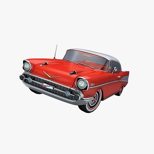 3d american car model