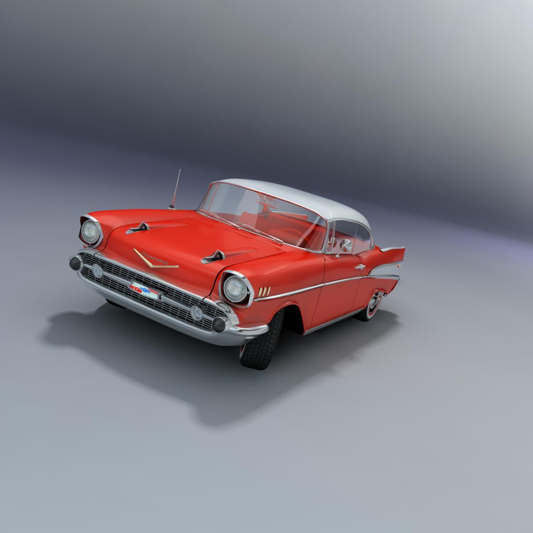 3d American Car Model