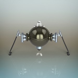 3D spy robot model