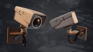 Low Poly Surveillance Camera
