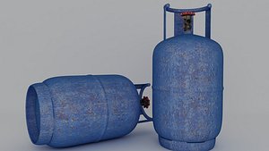 3D gas cylinder contains