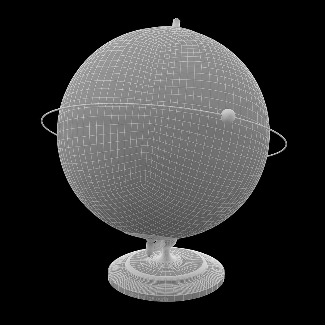 3d Model Globe Earth