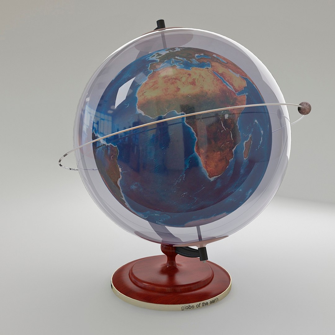 3d Model Globe Earth