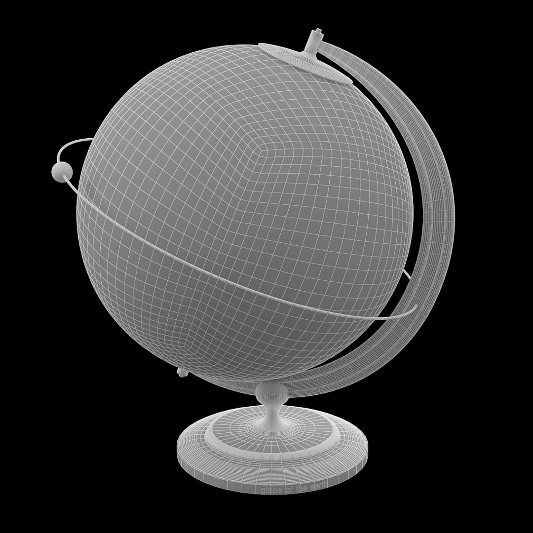 3d Model Globe Earth