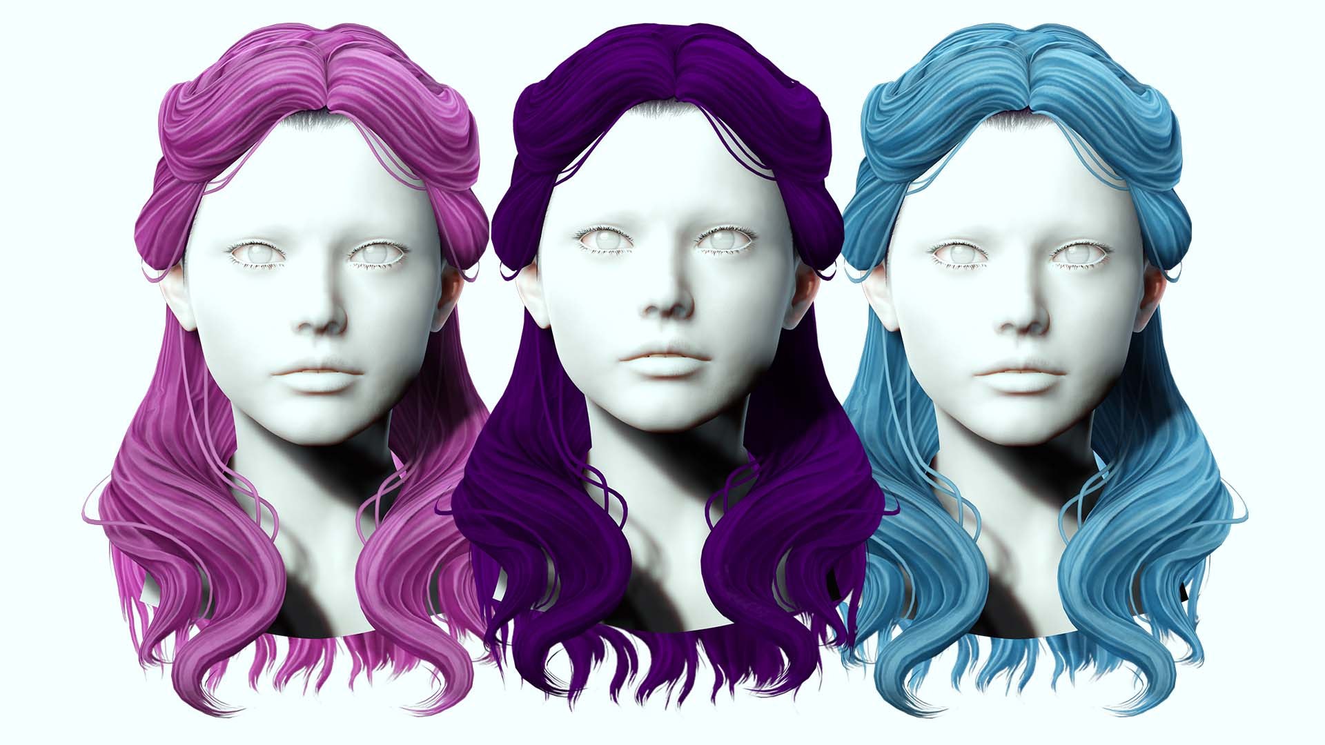 Half up Female Hair 3D model https://p.turbosquid.com/ts-thumb/CZ/huG2LA/4j/z0/jpg/1715337590/1920x1080/fit_q87/71515c35d29dd1651d4607542ac94f122c77e443/z0.jpg