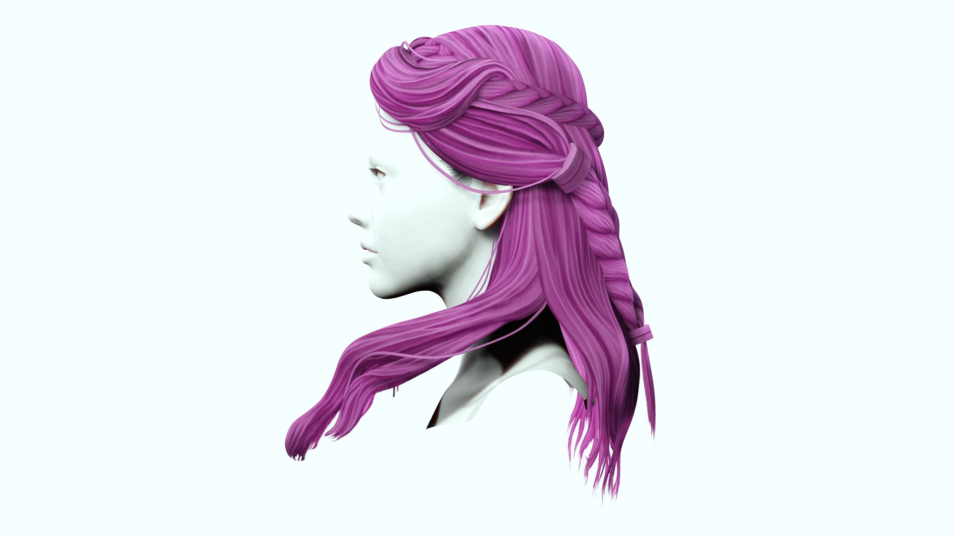 Half up Female Hair 3D model https://p.turbosquid.com/ts-thumb/CZ/huG2LA/Iz/3/jpg/1715337588/1920x1080/fit_q87/14164aeaaed1e80ed72344326552abc5354506ae/3.jpg