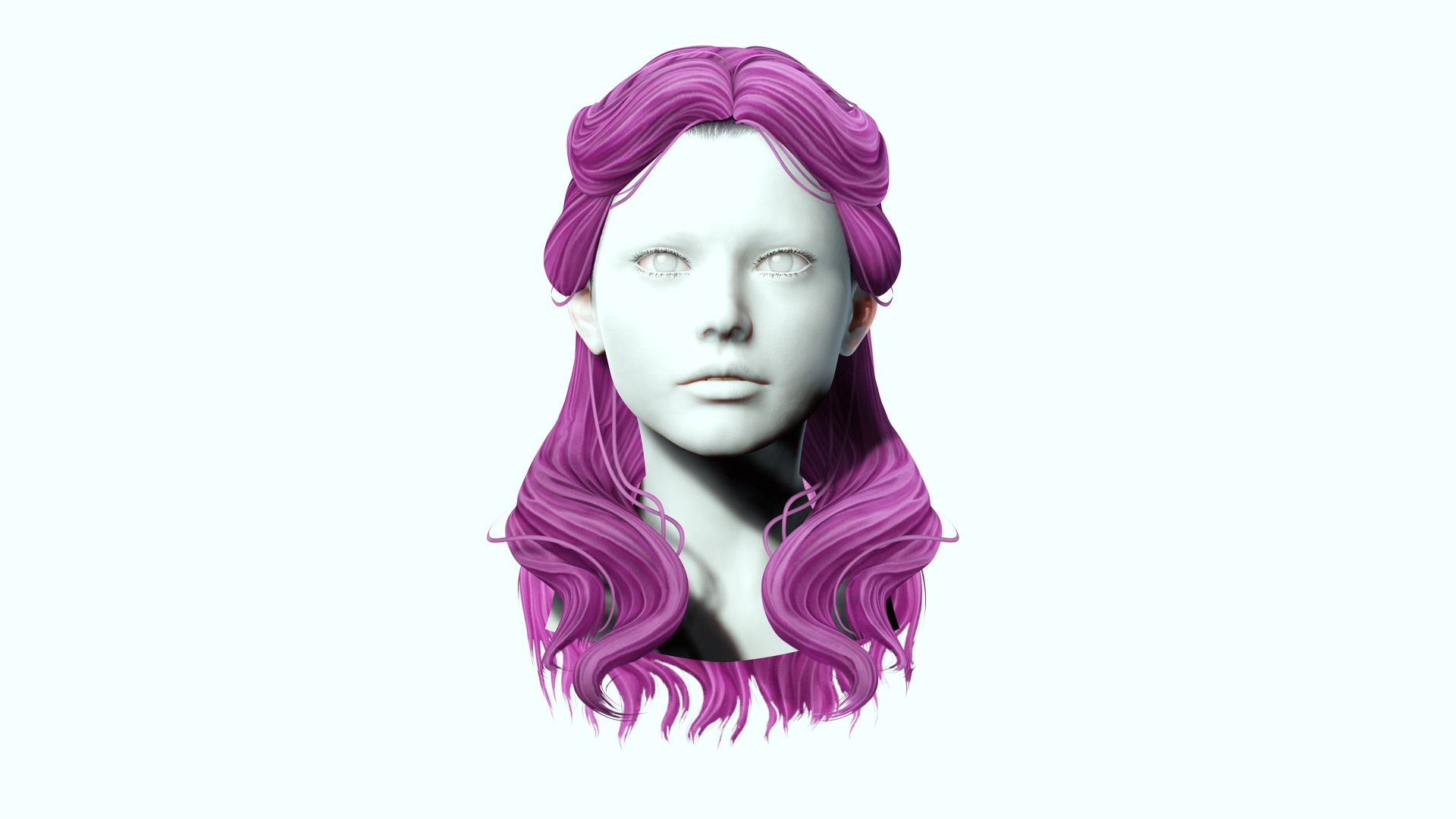 Half up Female Hair 3D model https://p.turbosquid.com/ts-thumb/CZ/huG2LA/l8/1/jpg/1715337587/1920x1080/fit_q87/834c6ca12c215923f3f8453806be2b62fe98f2c2/1.jpg