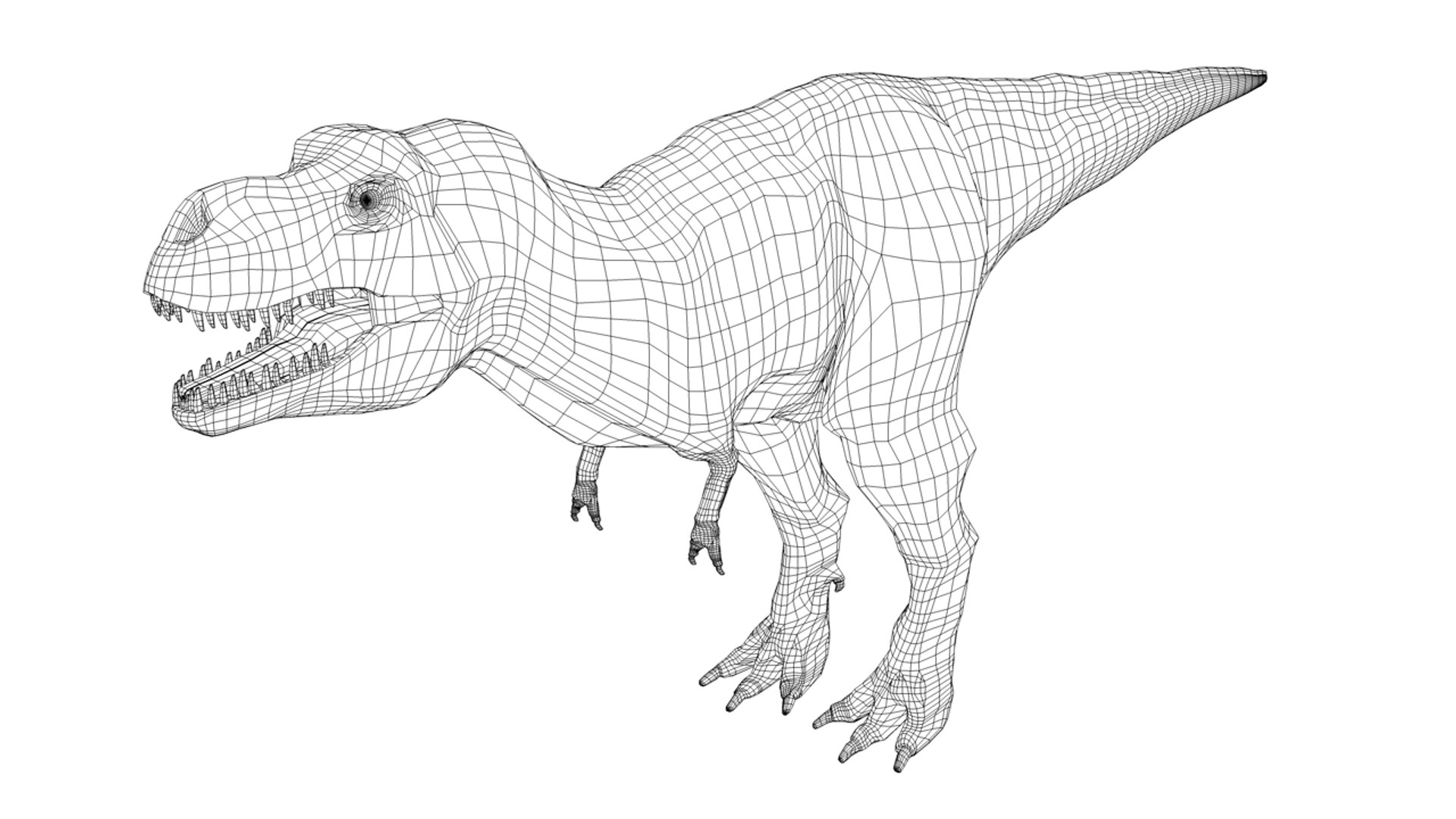 Dinosaur rigged 3D model - TurboSquid 1316232