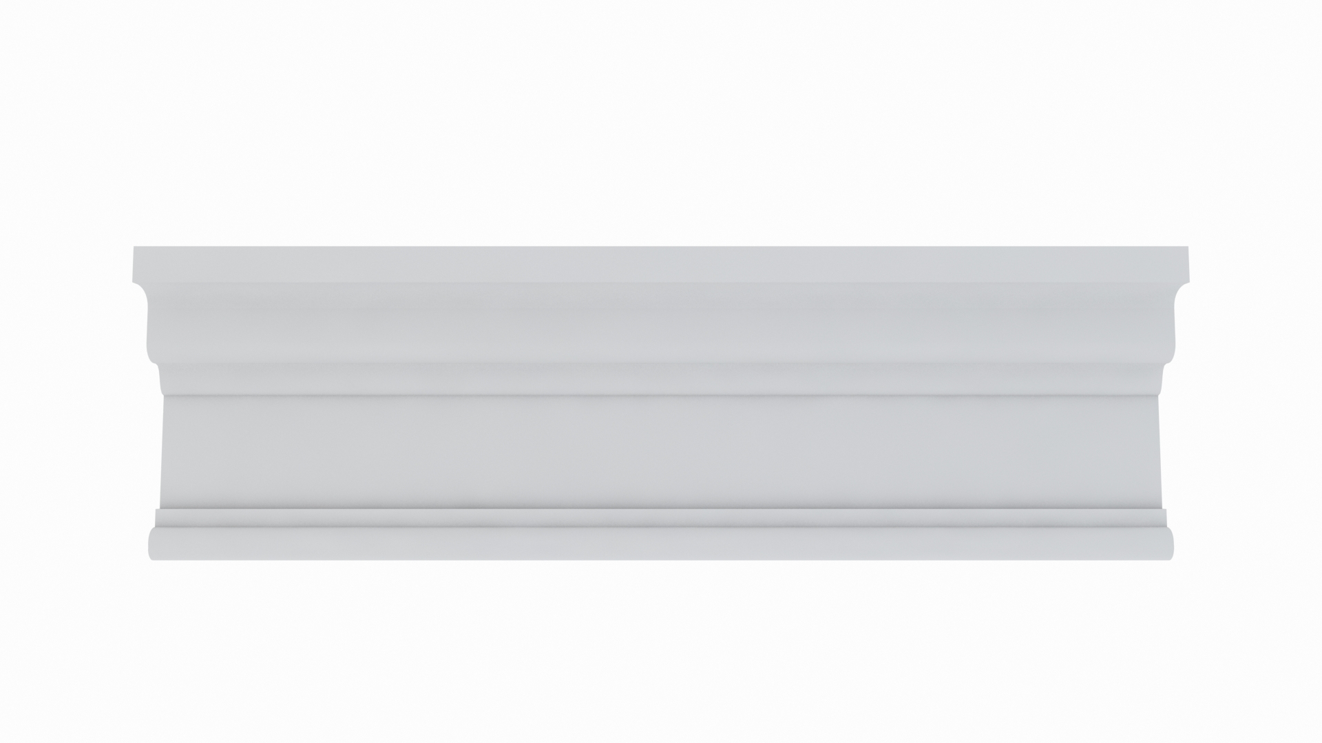 Cornice 59 Straight Model - TurboSquid 1515138