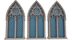 Gothic Window 3D