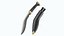 Classic Kukri with a leather scabbard