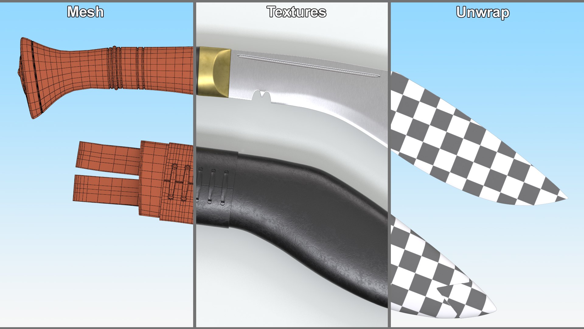 3D Classic Kukri with a leather sheath https://p.turbosquid.com/ts-thumb/CZ/lpK2so/dS/classic_kukri_new_018/jpg/1670965363/1920x1080/fit_q87/d6f0d28a080258b0b6351490f2fd8c732680d84e/classic_kukri_new_018.jpg