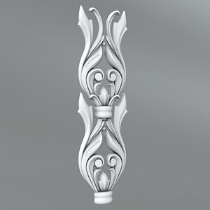 3D model element center