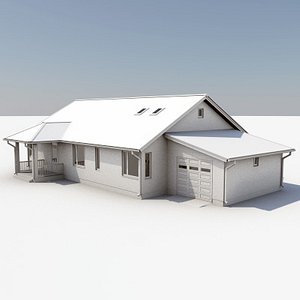 3d story house model