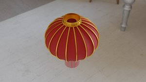3D Chinese Lantern model