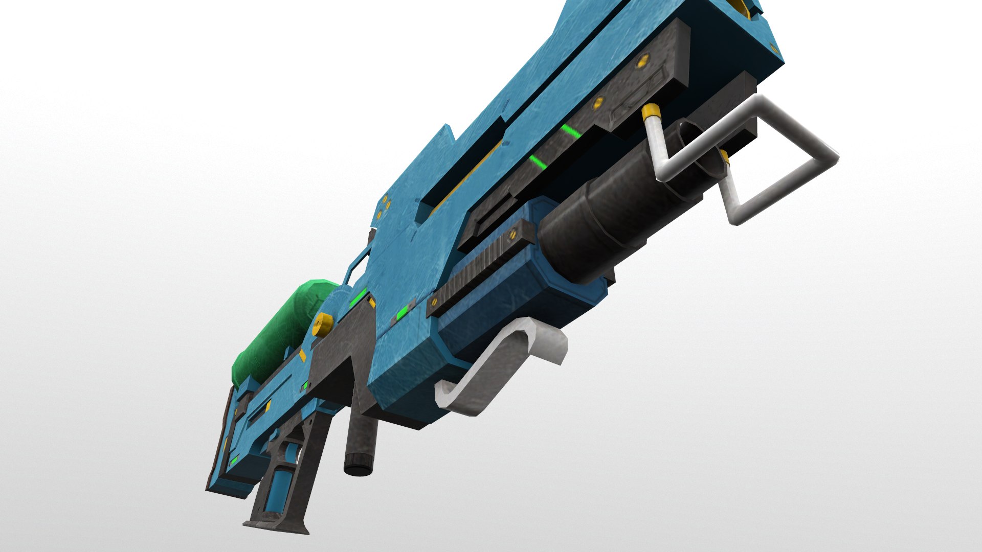 3D Machine Gun Level 5 - TurboSquid 2191417